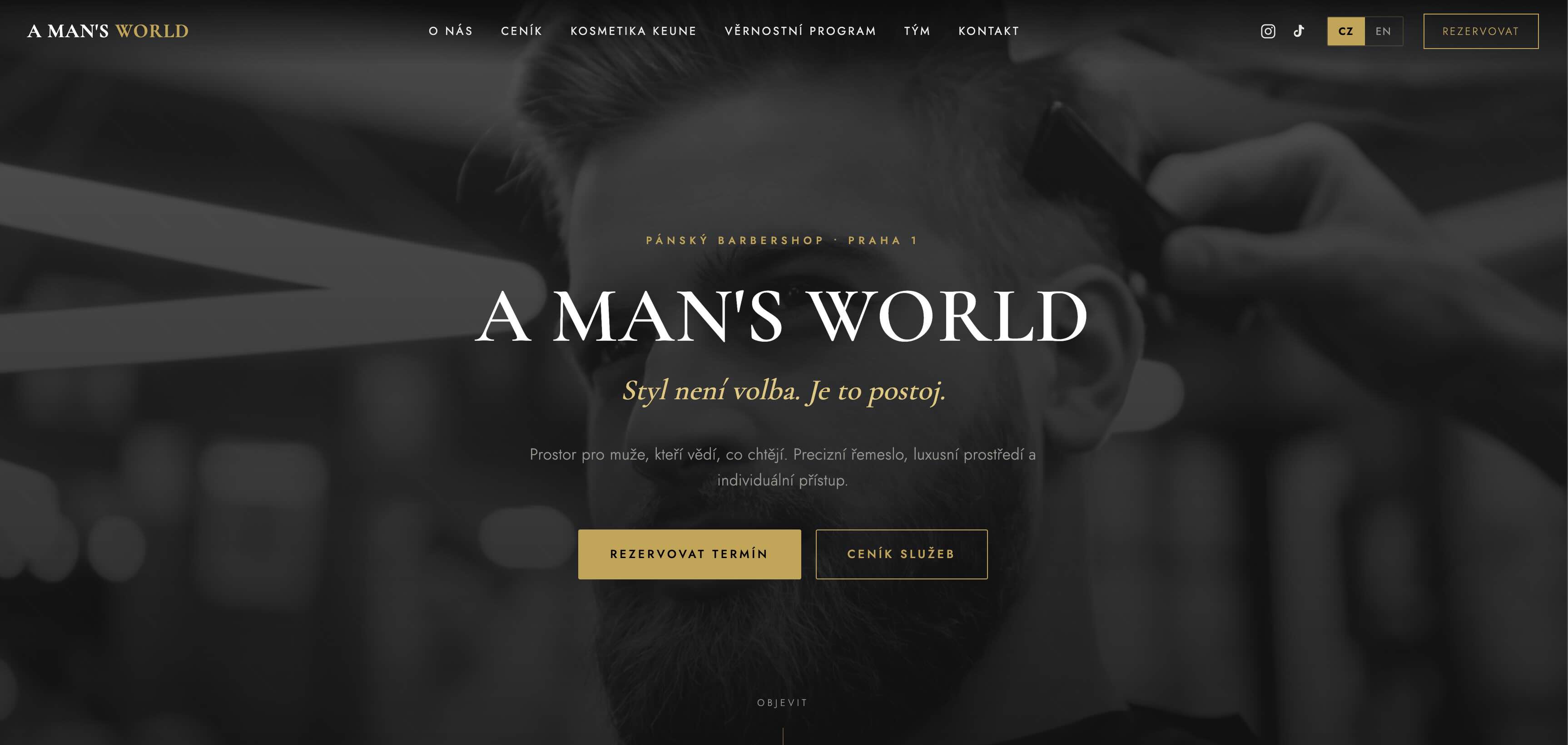 A Man's World Barber